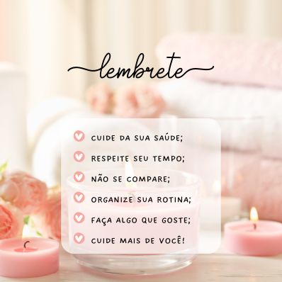 a importância do autocuidado