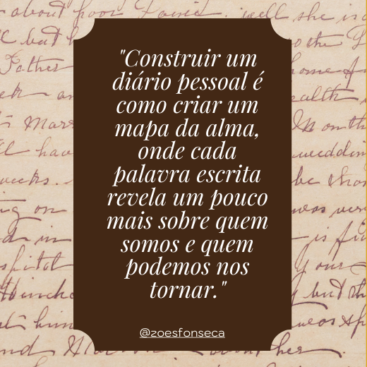 diário pessoal e autoconhecimento
