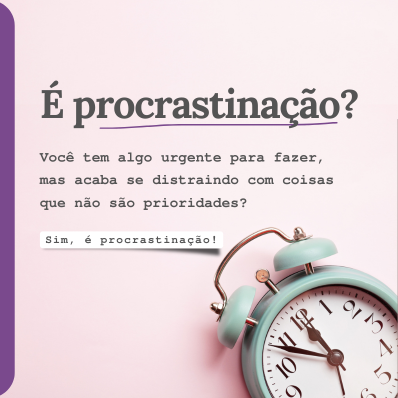 como vencer a procrastinação